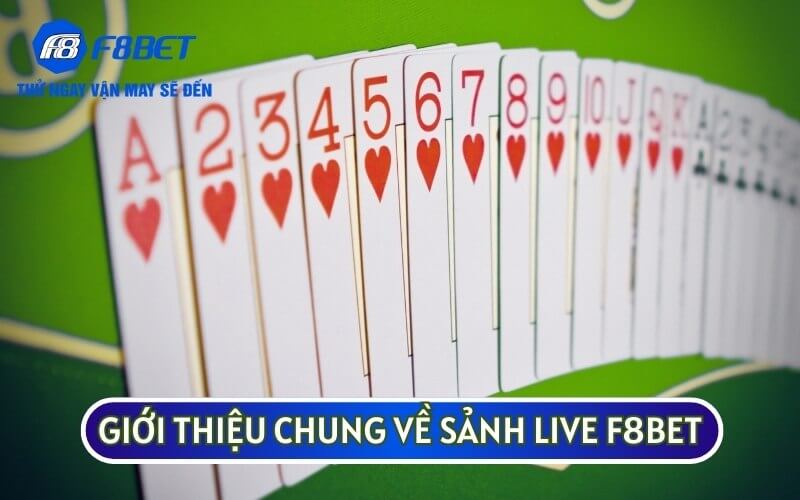 SẢNH LIVE F8BET được biết đến là một trải nghiệm thú vị mà bạn không nên bỏ qua